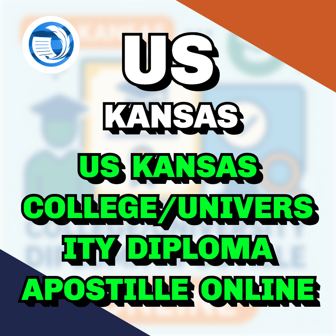 Image showcasing Kansas Diploma Apostille Online